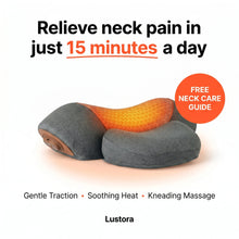 Lustora Neck Reset — 3-in-1 At-Home Neck Traction, Heat & Massage — image 1